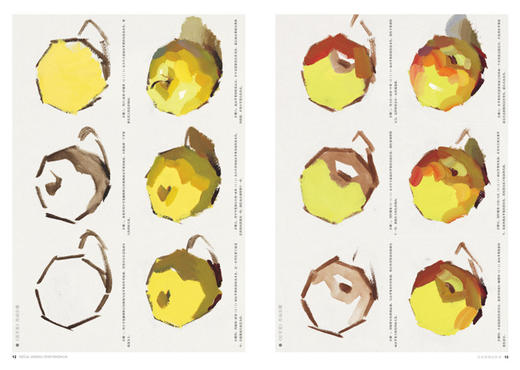 色彩静物这样画王磊 水粉水彩静物临摹基础入门教程对比单个讲解色调练习范本美术绘画书籍联考高考校考书籍 商品图2