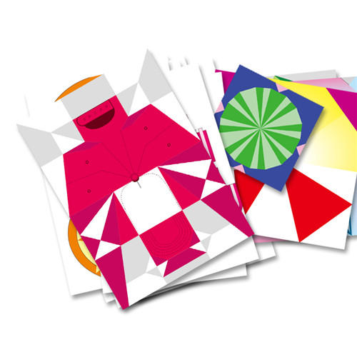 折纸手工大全书 中小学生 幻彩儿童折纸大礼盒：华丽的纸帽动物折纸书立体书儿童3d立体书手工的书亲子游戏益智儿童智力开发的书 商品图1