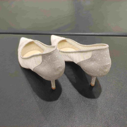 lFGJ 6612夏新款尖头网纱网红仙女风平底蕾丝性感女凉鞋 商品图8