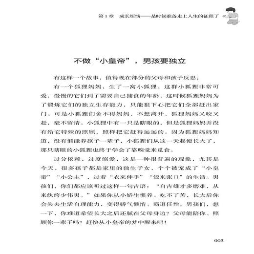 男孩心理成长枕边书第2版青春期男孩教育书籍父母必读正面管教养育男孩成长辅导教育孩子儿童心理学如何教育孩子家庭教育畅销书 商品图3