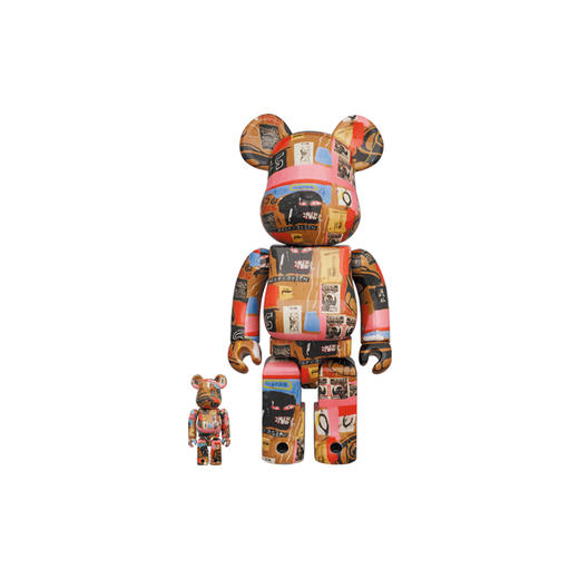 收藏系列 Be@rbrick 400%系列 安迪沃霍尔&巴斯奎特 2代 商品图0