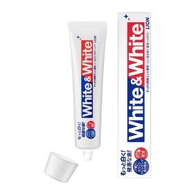 狮王White&White特效美白牙膏150g增亮美白 原产国：日本