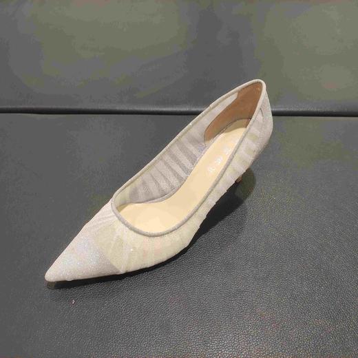 lFGJ 6612夏新款尖头网纱网红仙女风平底蕾丝性感女凉鞋 商品图5