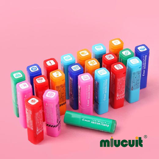 日本PILOT百乐可擦印章迷你可爱印章手帐装饰印章-迪士尼限定款 商品图3