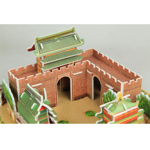 2020新书 小脚丫走丝路 3D场景拼插 西安 掌上丝绸之路 搭建立体结构 挑战益智游戏 儿童科普读物 中国传统文化 儿童益智游戏书籍 商品图4