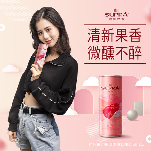 11度雪堡百香果味小麦啤酒310ml*12罐装 商品图2