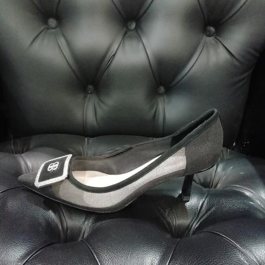 LFGJ10201纱网透气细高跟船鞋 商品图1