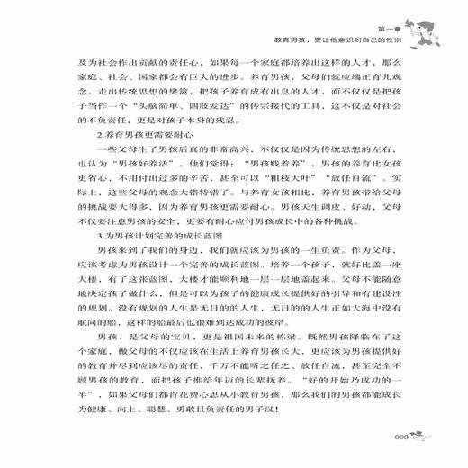 2019新书 养育男孩:让男孩更优秀的100个细节 赵雪峰 家庭教育父母态度正面管教 性别品质生活习惯养成 解决问题情绪管理健康成长 商品图4