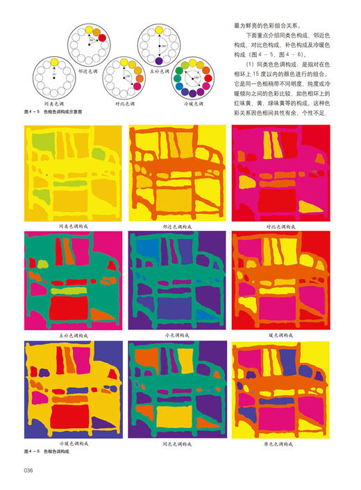 色彩构成 色彩平面立体设计普通高等教育艺术设计专业三大构成教程教材平面色彩构成 商品图2