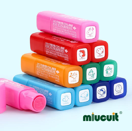 日本PILOT百乐可擦印章迷你可爱印章手帐装饰印章-姆明系列限定款 商品图1