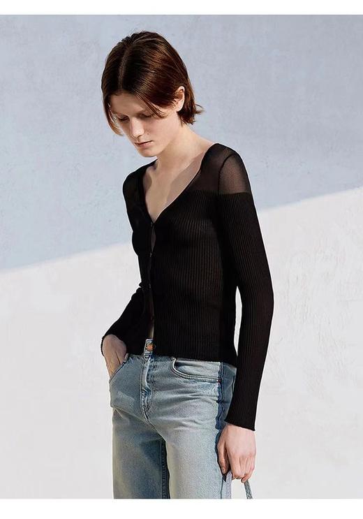 【2021夏上新】【9折】4楼MOCO夏针织外套原价1499现价1349 商品图1