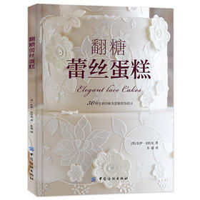翻糖蕾丝蛋糕 糖蛋糕书 蕾丝蛋糕装饰基本技巧 蛋糕裱花大全蛋糕制作入门书籍翻糖蛋糕做法 蛋糕装饰步骤图解 蛋糕装饰 技法书籍