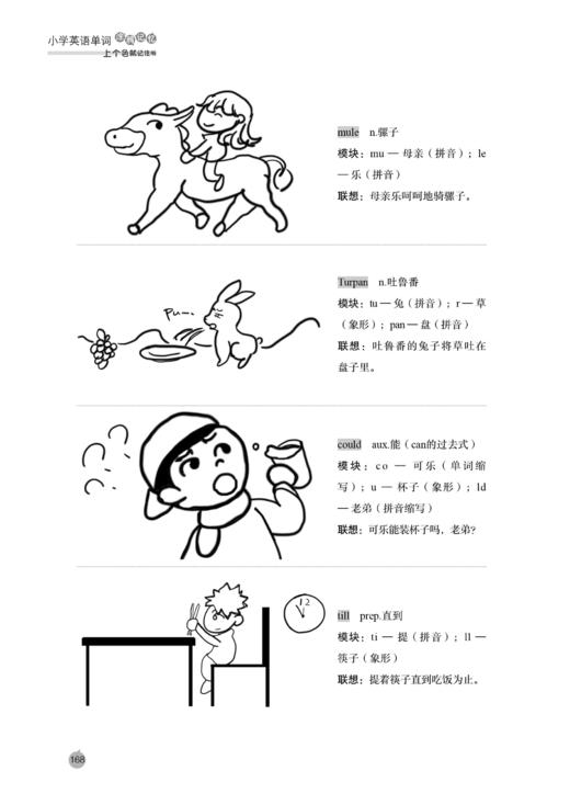 正版包邮 小学英语单词涂鸦记忆:上个色就记住啦 模块+联想+涂鸦一次性完成单词记忆过程 持久高效 小学生英语必背单词拆解说明 商品图4