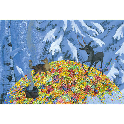 2020新书 世界经典童话名绘版 银蹄山羊 帕维尔 巴若夫 儿童通话故事绘本书籍 童话故事大全 国外童话书 激发想象力创造力文学书 商品图4