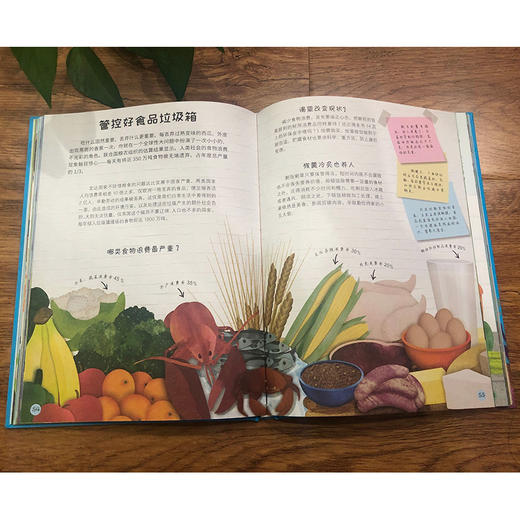 2020新书 地球小卫士 给孩子的第一本环保百科书 降解食物减少水资源浪费回收衣服帮助野生动植物 儿童环保意识培养好习惯养成书籍 商品图3