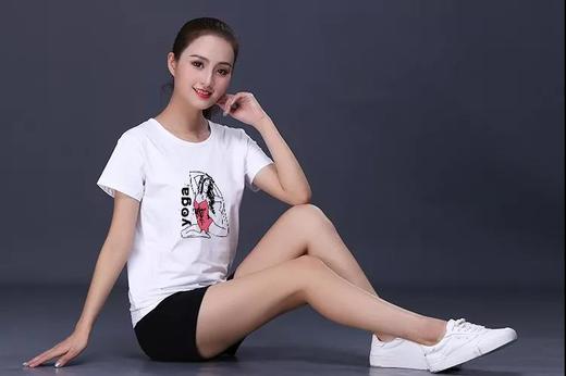 T恤 | 进口纯棉升级版（瑜伽漫画系列） 商品图0
