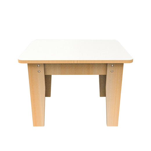 幼儿园1-3.5岁实木板材儿童桌椅家具培训班 IC桦木小长方桌 商品图4