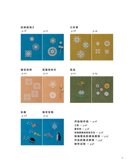 2020新书 梭编蕾丝迷你花样78款 零基础学梭编蕾丝编织技巧 手工DIY制作大全攻略 实用梭编蕾丝技法教程书 自信梭编蕾丝图案绘制 商品图2