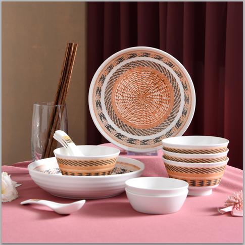 陶瓷餐具 竹斋餐具16件套 商品图0