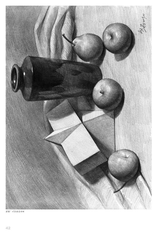 素描静物4/素描基础教学规范用书素描静物组合临摹书籍美术基础技法结构到位绘画册照片风暴高艺联考主导 商品图4