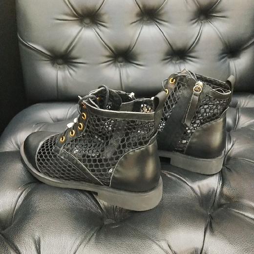 LFGJ 4604 网纱镂空透气个性凉鞋女 商品图5