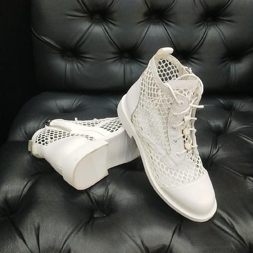 LFGJ 4604 网纱镂空透气个性凉鞋女 商品图6