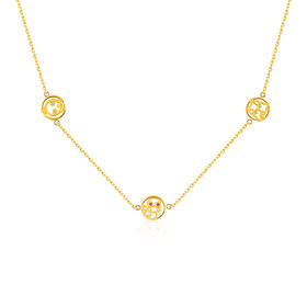 【熙】鸡蛇牛生肖三合·锁骨链