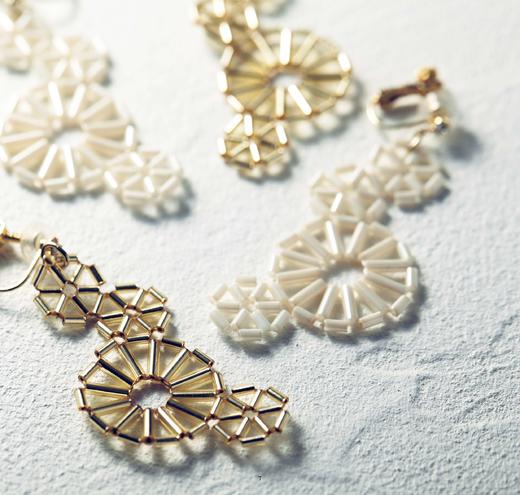 2019新书 简约风几何串珠首饰 奥美有纪 管珠米珠精美优雅手链戒指手工DIY设计制作入门教程 钩针编织技法工具材料选购步骤详讲 商品图4