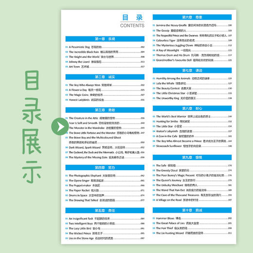 每天10分钟背出好英文 英语小故事大全集 英语阅读书籍双语版 每天读点好英文 中英文双语读物书籍 英语入门 自学 零基础 英语美文 商品图2