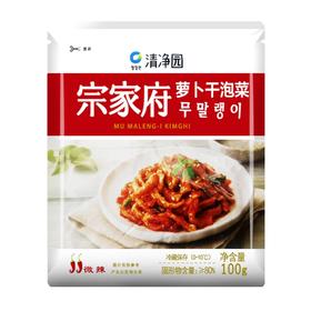 清净园宗家府萝卜干泡菜100g/袋
