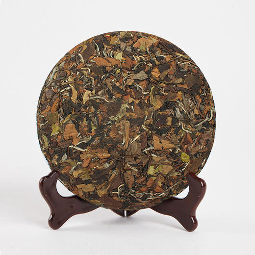 老手艺·福鼎白茶饼2009年贡眉357g（原茶五年陈韵） 成箱规格：4提共28饼 商品图1