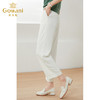 乔万尼白色裤子女新款宽松直筒春季薄款EI1F917 商品缩略图1