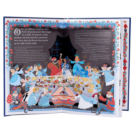 【中商原版】睡美人 Sleeping Beauty 3D立体纸雕书 童话故事 爱童话 睡前读物 英文原版 6岁以上 商品图3