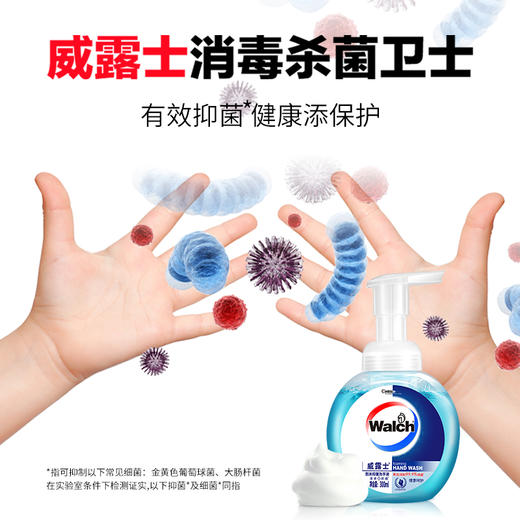 威露士泡沫洗手液300ml10322杀菌消毒洗护家用 商品图1