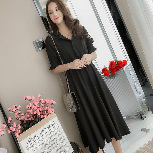 夏装2021年新款雪纺连衣裙女夏法式桔梗流行裙子仙女超仙森系春季 商品图4