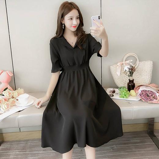 夏装2021年新款雪纺连衣裙女夏法式桔梗流行裙子仙女超仙森系春季 商品图0