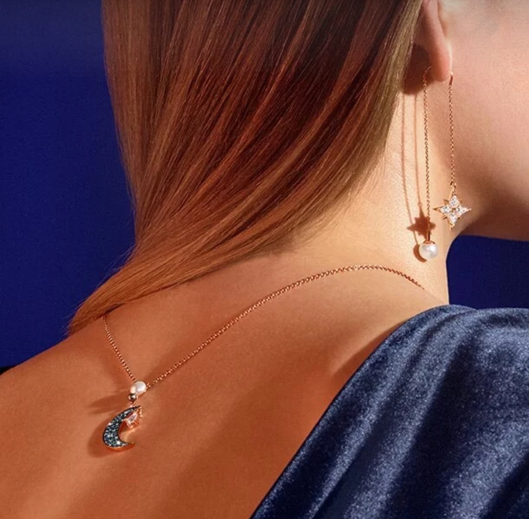 施华*，星月项链