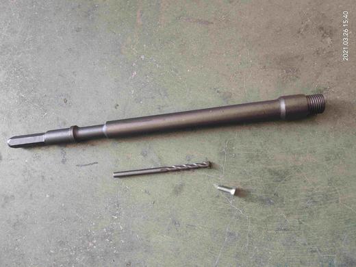 【货号01271】38电锤加长杆子六角接杆空调开孔器专用延长杆38电锤配件 商品图5