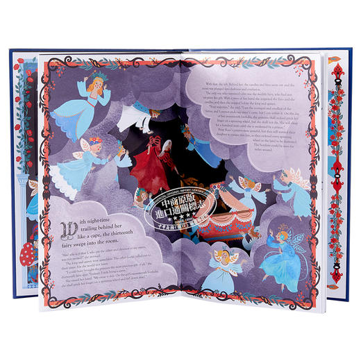 【中商原版】睡美人 Sleeping Beauty 3D立体纸雕书 童话故事 爱童话 睡前读物 英文原版 6岁以上 商品图4