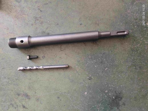 【货号02248】26电锤加长杆空调钻孔延长杆子水钻钻孔夹头杆子方头 商品图5