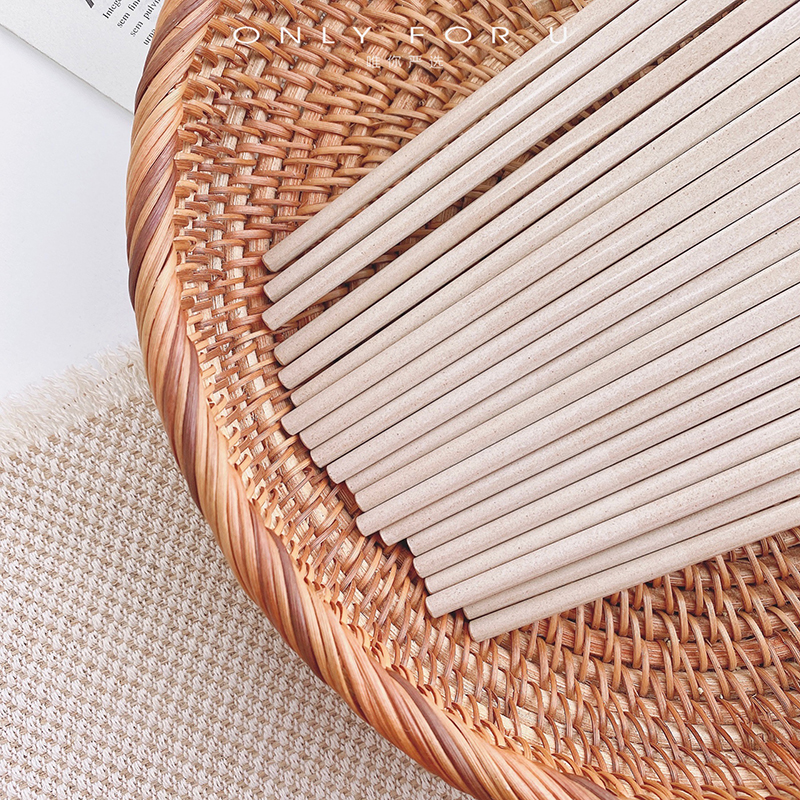 d34 【10双装】稻喜防霉抑菌稻壳筷