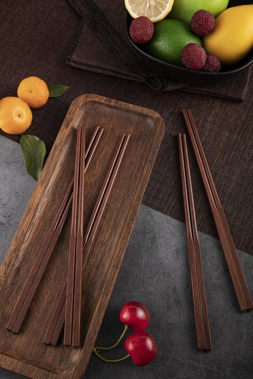 家用简原木色筷子十双装0022 商品图5