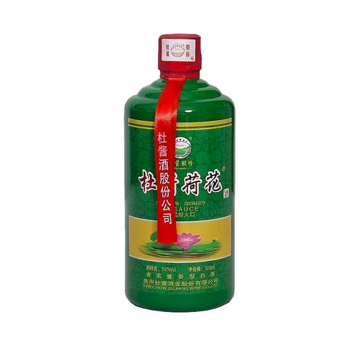 【长期有货】杜酱荷花酒 53度香柔酱香型白酒 整箱6瓶*500ml包邮 商品图12