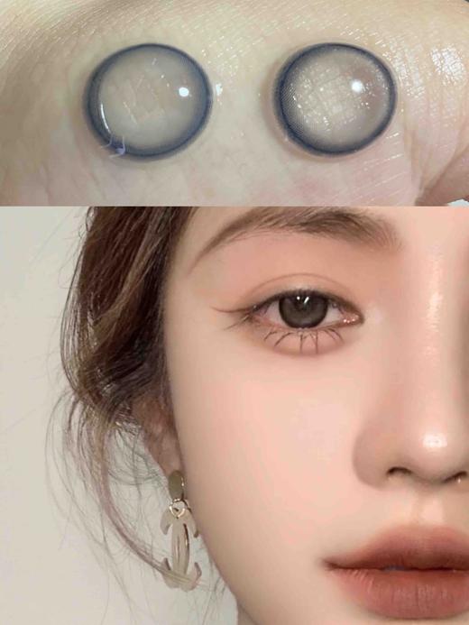 Kira fairy半年抛美瞳 雾面冰薄 14.2mm 商品图0