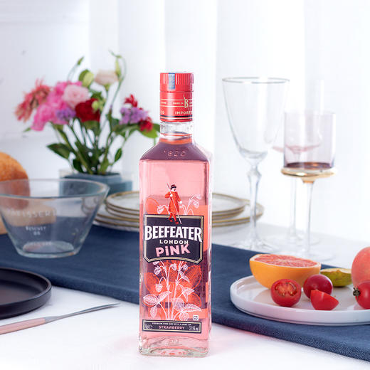 英国必富达粉红金酒风味配制酒700ml/012649 聚会轰趴轻松DIY各种专属粉酷口味 商品图3