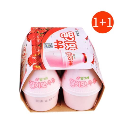 【1+1】빙그레 딸기맛 우유240ml*4 商品图0