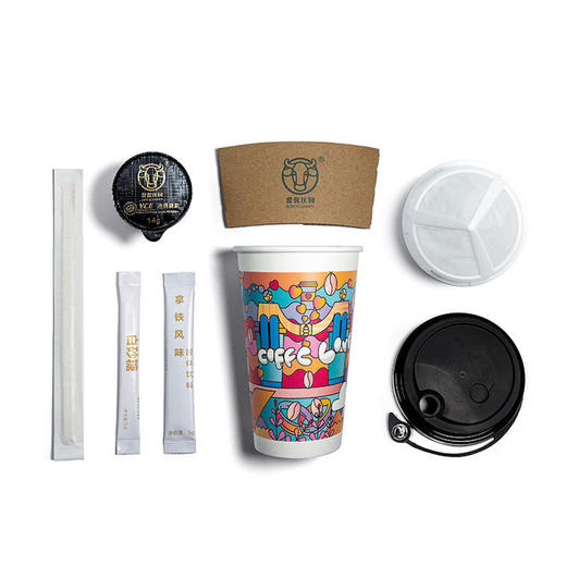 手冲咖啡杯（小罐装）6杯/盒有机认证咖啡 拿铁风味 商品图2