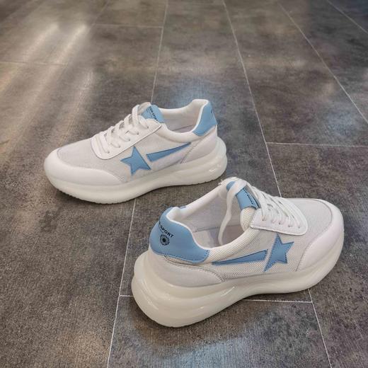 lfgj jeans BJ501 牛皮网鞋夏款女单鞋 商品图5