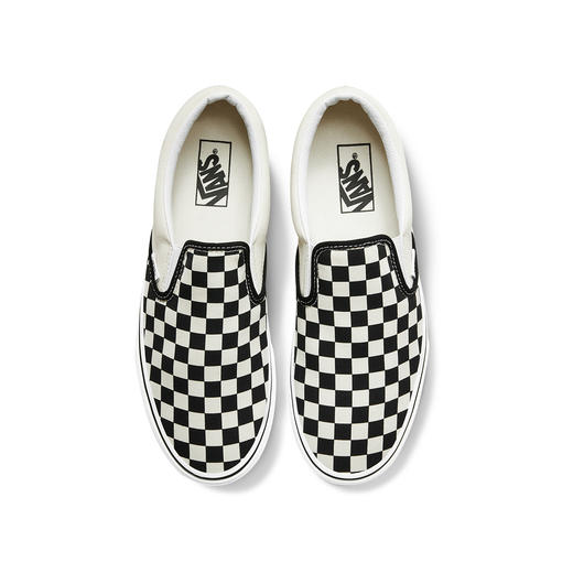 Vans范斯官方 黑白棋盘格一脚蹬男鞋女鞋Slip-On低帮潮帆布鞋 VN-0EYEBWW 商品图3