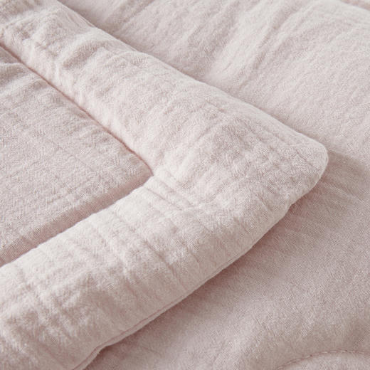 大朴A类双层纱纤维薄被，夏季空调被单，双人清爽透气，亲肤舒适，可水洗夏被 商品图3